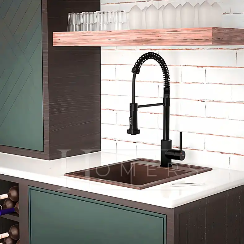 Granite kitchen sink size 40×50×20, New edition ,Brown - Image 2
