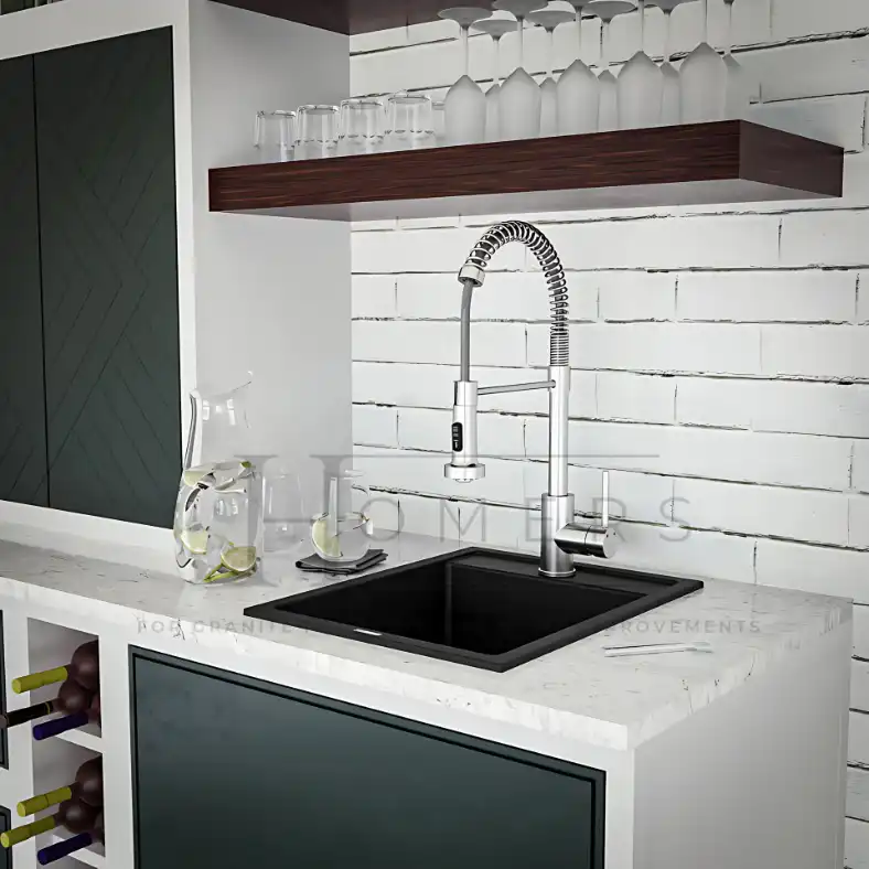 Granite kitchen sink size 40×50×20, New edition ,black - Image 3