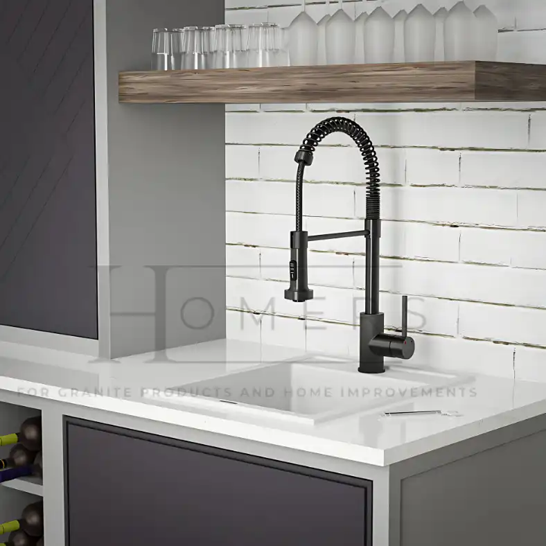 Granite kitchen sink size 40×50×20, New edition ,White - Image 2